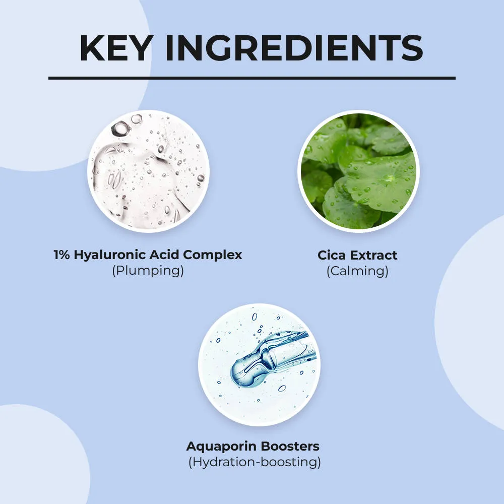 Dr. Sheth's Haldi & Hyaluronic Acid Oil-Free Moisturizer, 1% Hyaluronic Acid, For All Skin Types