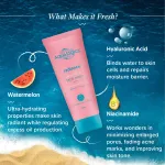 Aqualogica Radiance+ Smoothie Face Wash with Watermelon & Niacinamide view 3