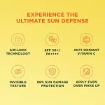 Garnier Super UV Invisible Air Mist Spray Sunscreen SPF50 PA++++ For UVA/B, Over Makeup Spray, No White Cast view 8