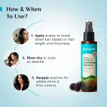 Pilgrim Patua & Hyaluronic Acid Smoothing Hair Serum for Dry & Frizzy Hair view 3