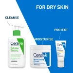 CeraVe Hydrating Cleanser Non-Foaming Face Wash for Dry Skin with Ceramides, Dermatologist Recommend view 22
