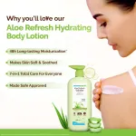 Mamaearth Aloe Refresh Hydrating Body Lotion view 2