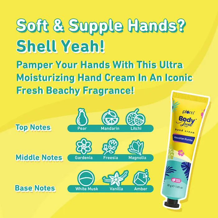 Plum Bodylovin' Vanilla Caramello Hand Cream