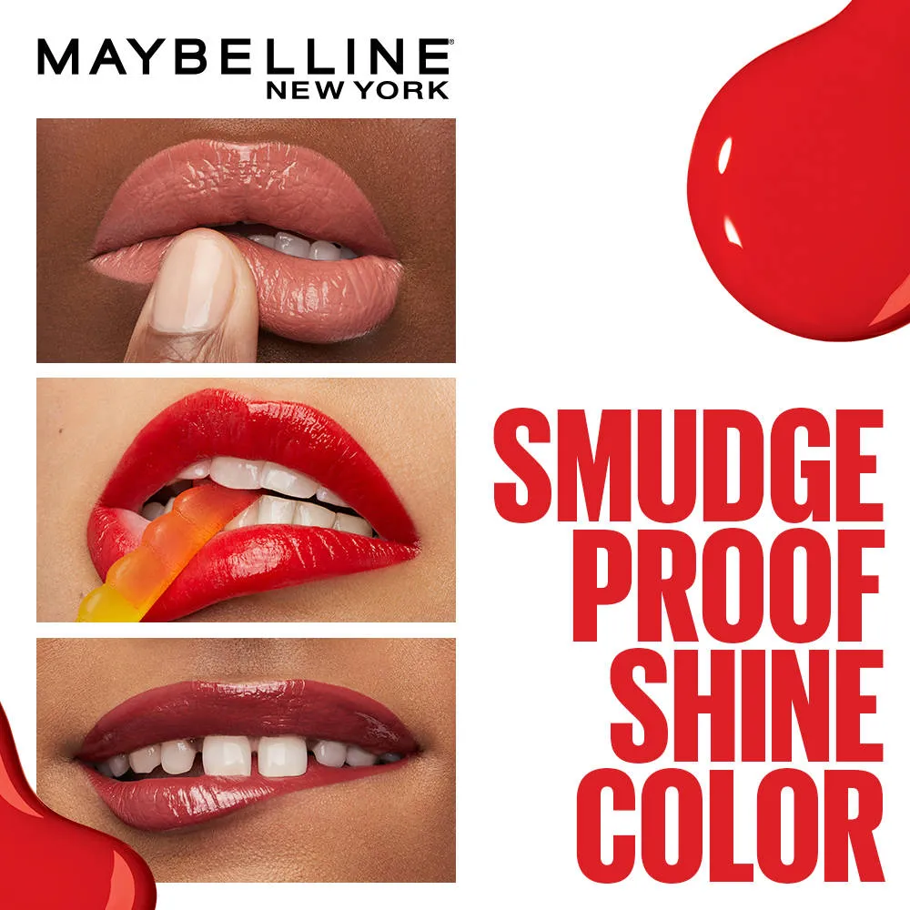 Garnier Maybelline New York Superstay Vinyl Ink Liquid Lipstick + Garnier Oil-Infused Cleansing Water