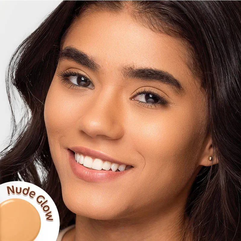 Mamaearth Glow Serum Foundation With Vitamin C & Turmeric For 12-hour Long Stay