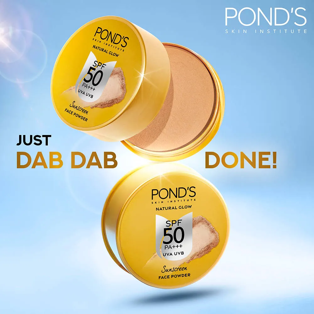 Pond's Ponds SPF 50 PA+++ UVA UVB Sunscreen Face Powder