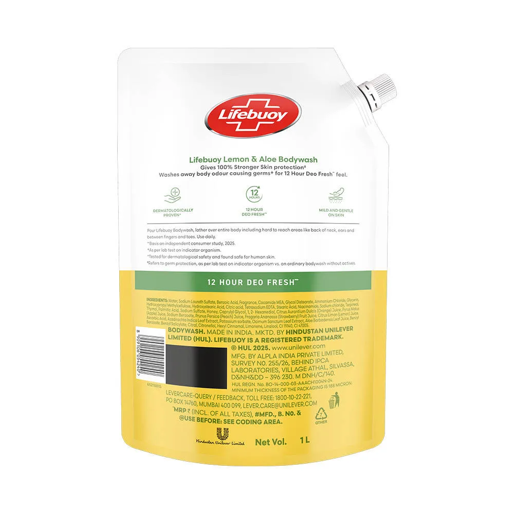 Lifebuoy Lemon & Aloe Bodywash