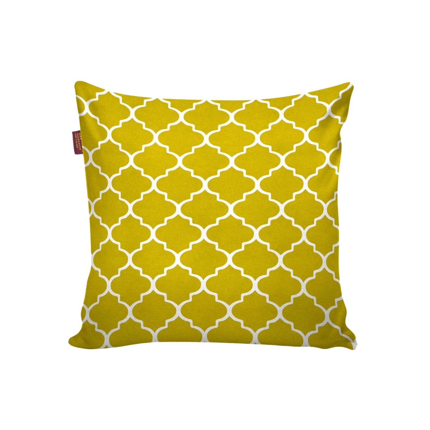 Digital Printed Cushion Cover (Check Printed, Pack of 5)